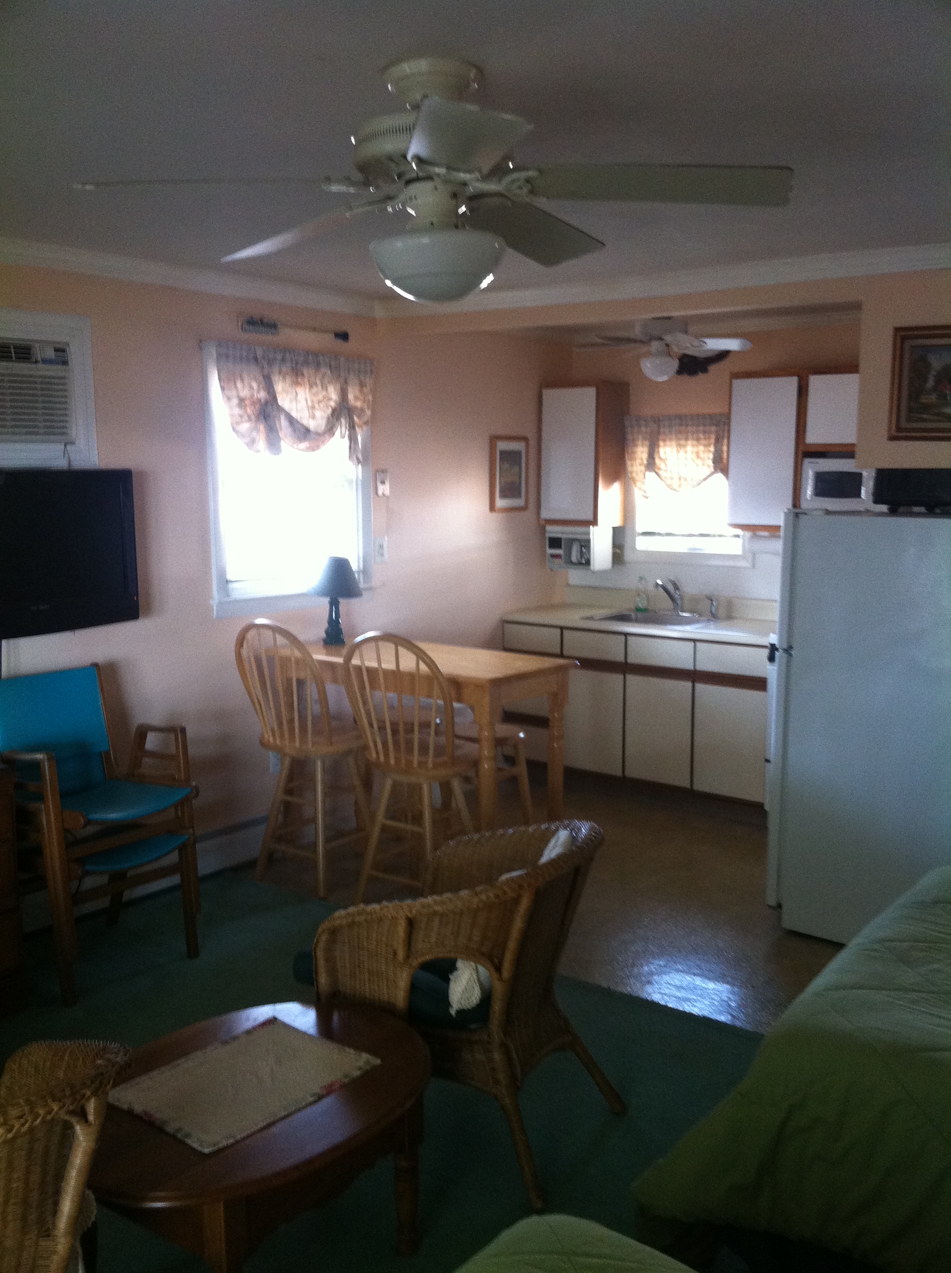View from deck Unit 20